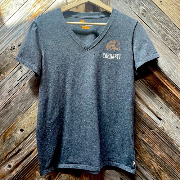 Carhartt Tops - Carhartt v-neck short sleeve shirt